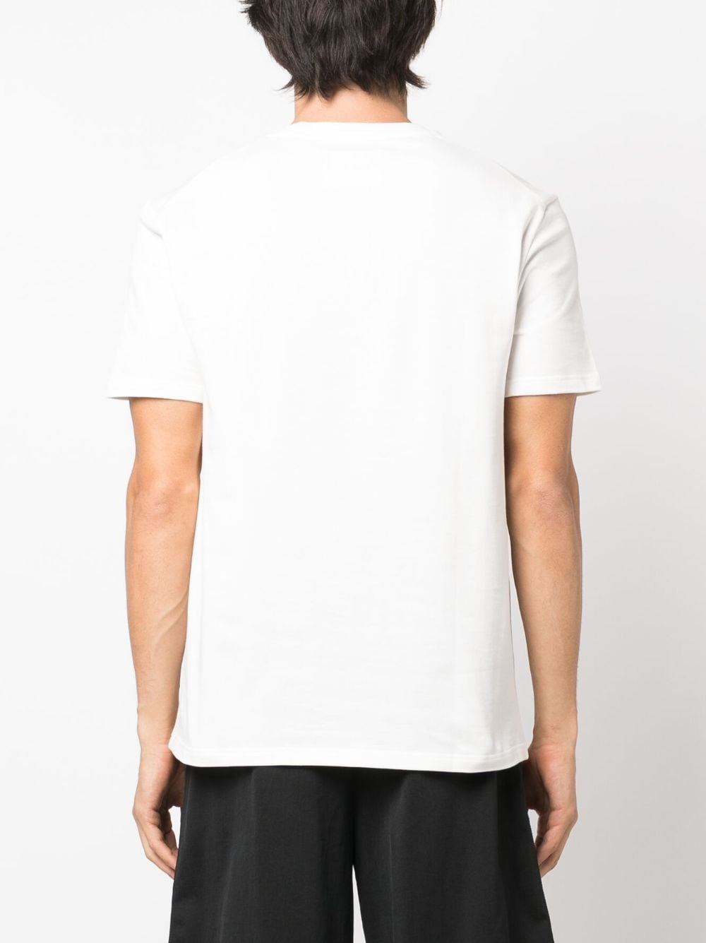 t-shirt bianca logotype