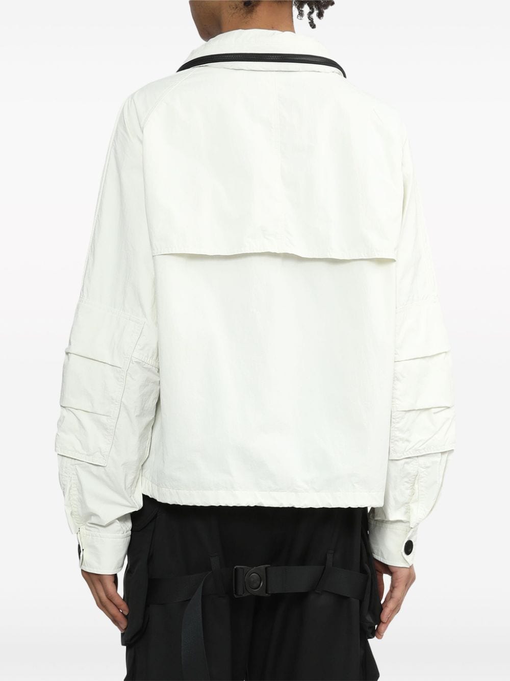 White nylon jacket