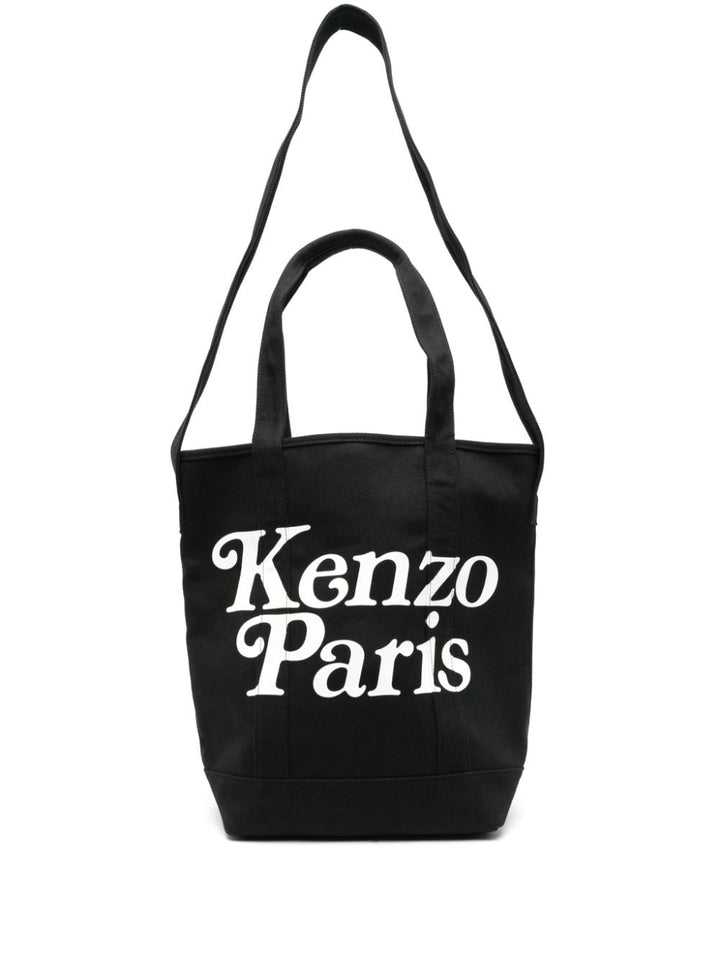 Black canvas bag