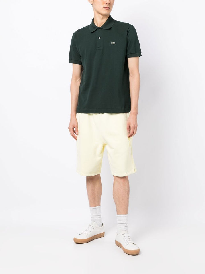 Polo verde scuro regular fit