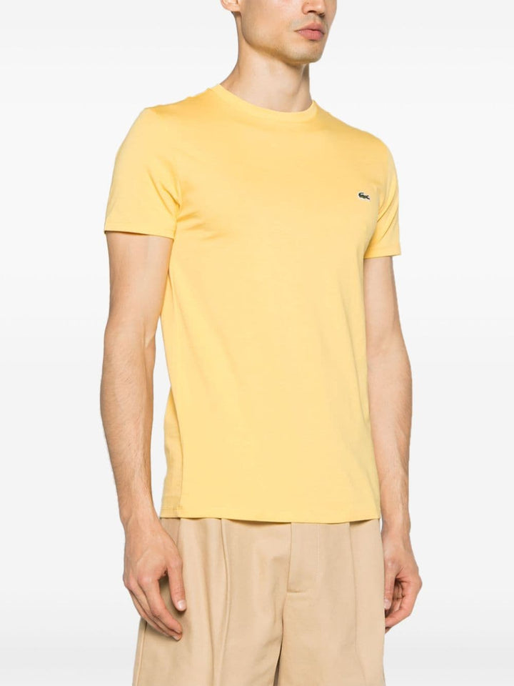 T-shirt basique moutarde