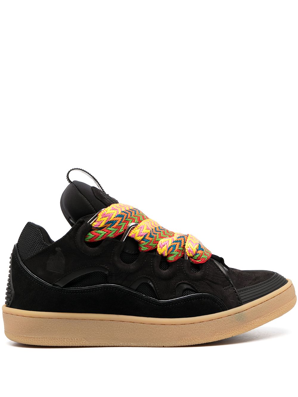 Black curb sneaker