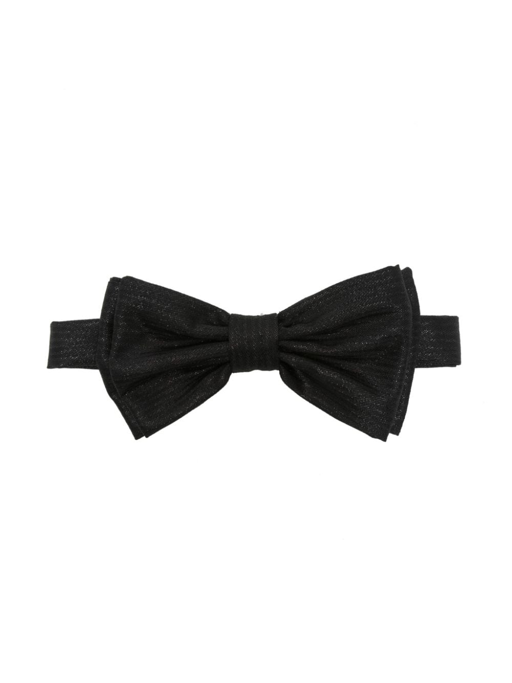 Black glitter bow tie