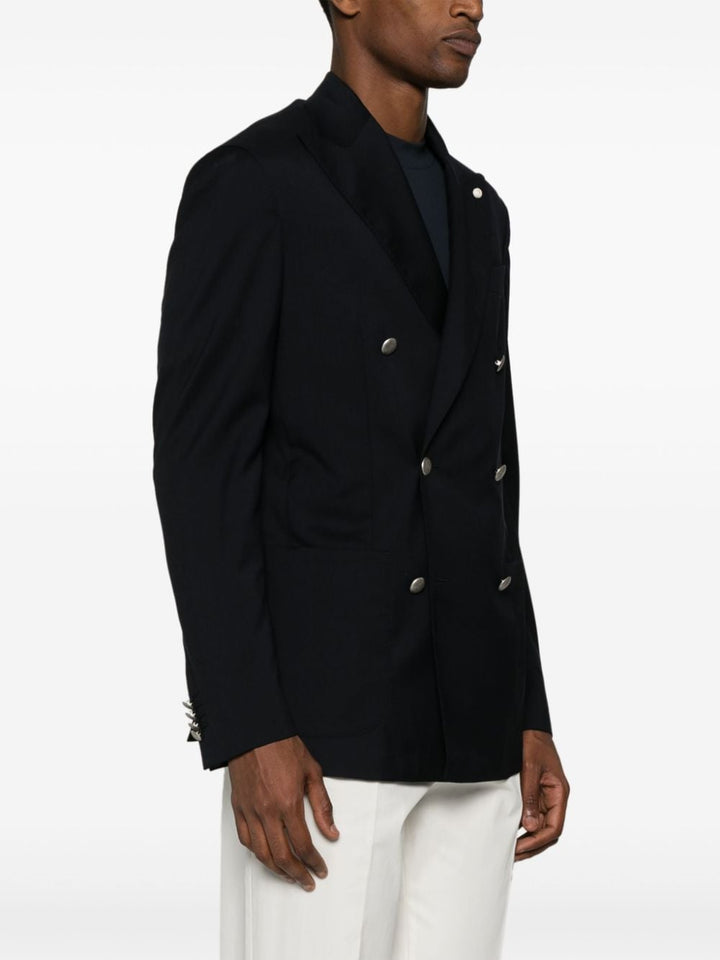 Blazer blu doppiopetto