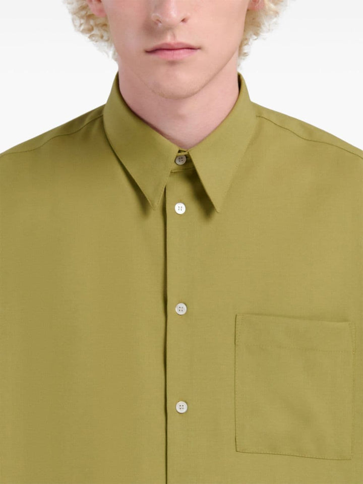 Lime green shirt
