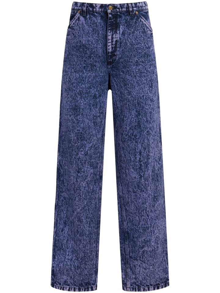 Jeans blu-viola