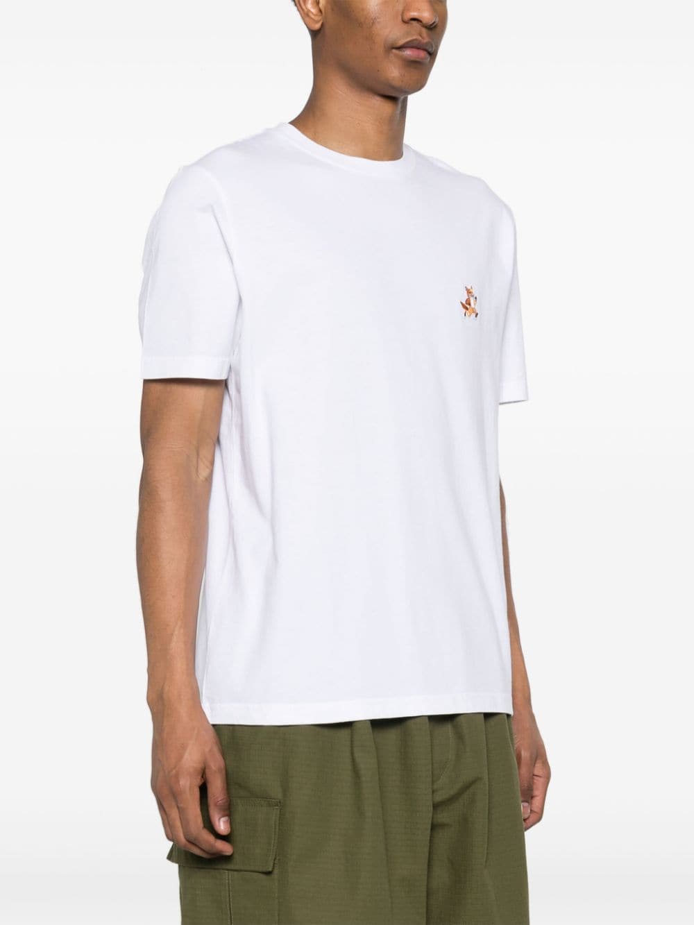 White speedy fox t-shirt