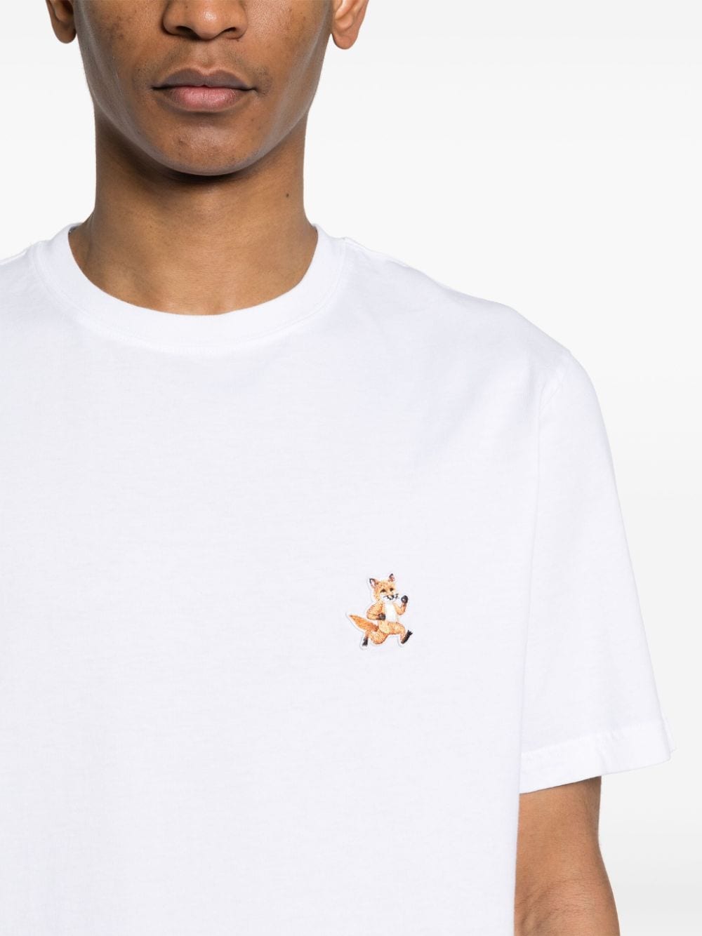 White speedy fox t-shirt