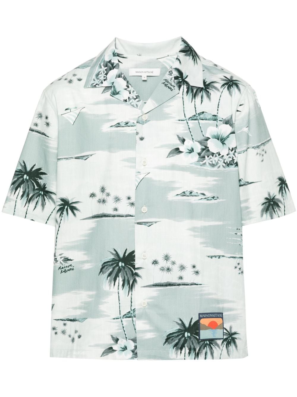 Camicia stampa Hawaii