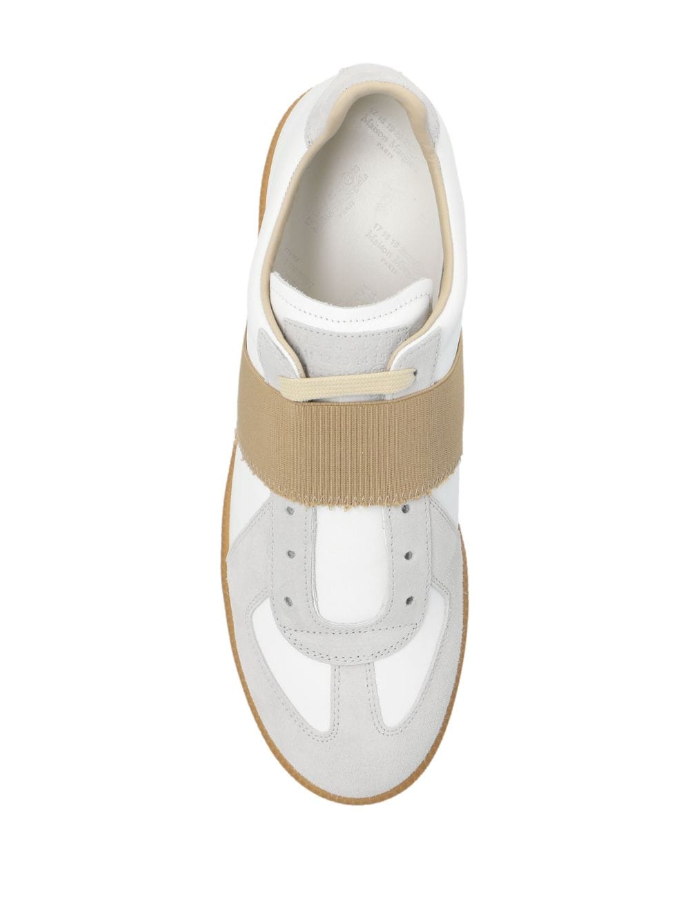 Sneaker Replica bianca con elastico