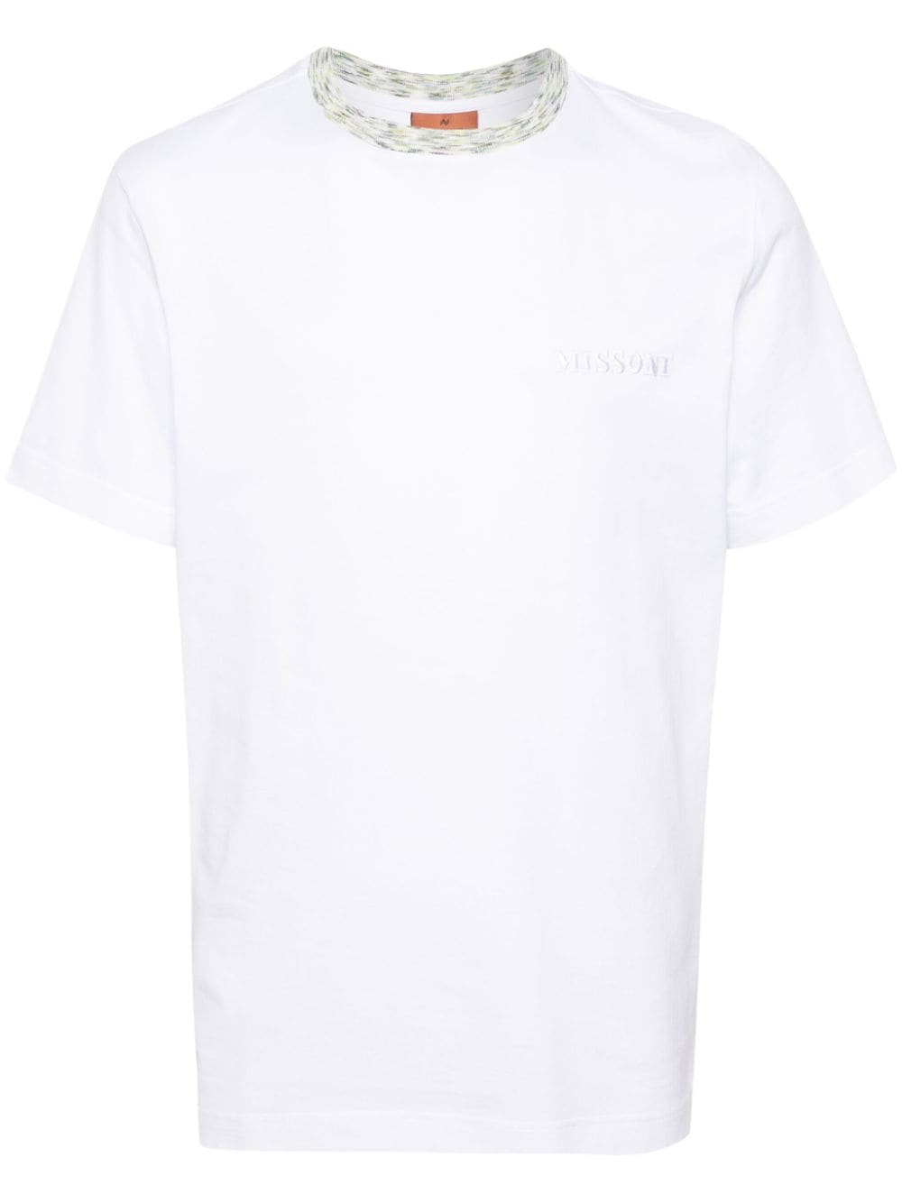 T-shirt blanc avec broderie