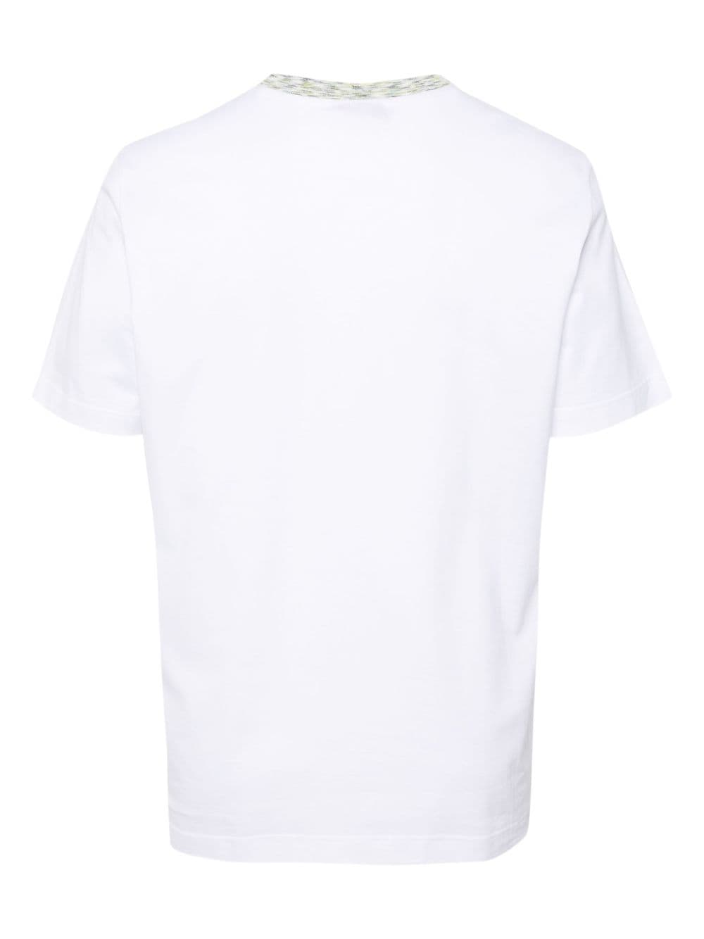 T-shirt blanc avec broderie