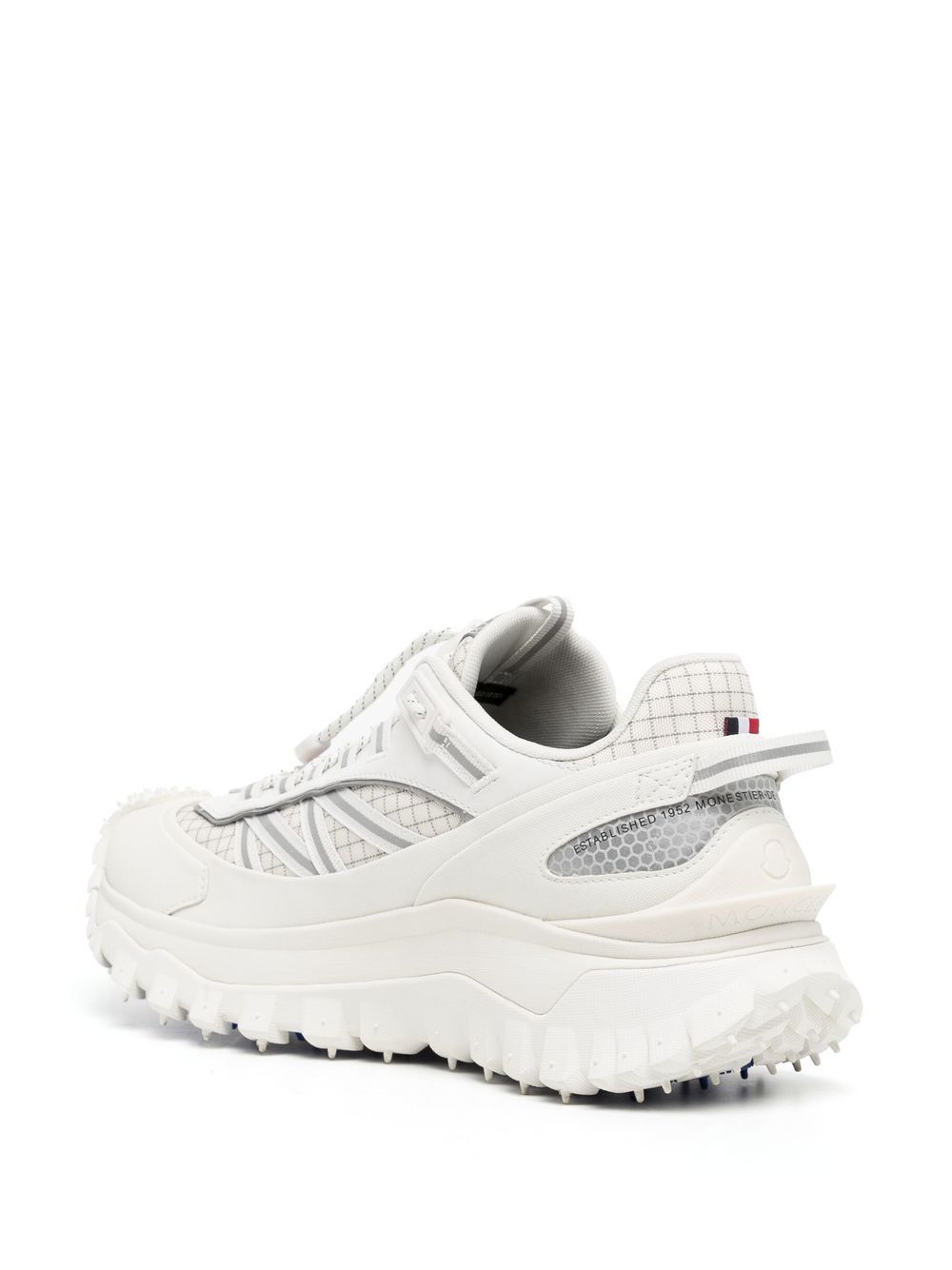 White trialgrip sneaker