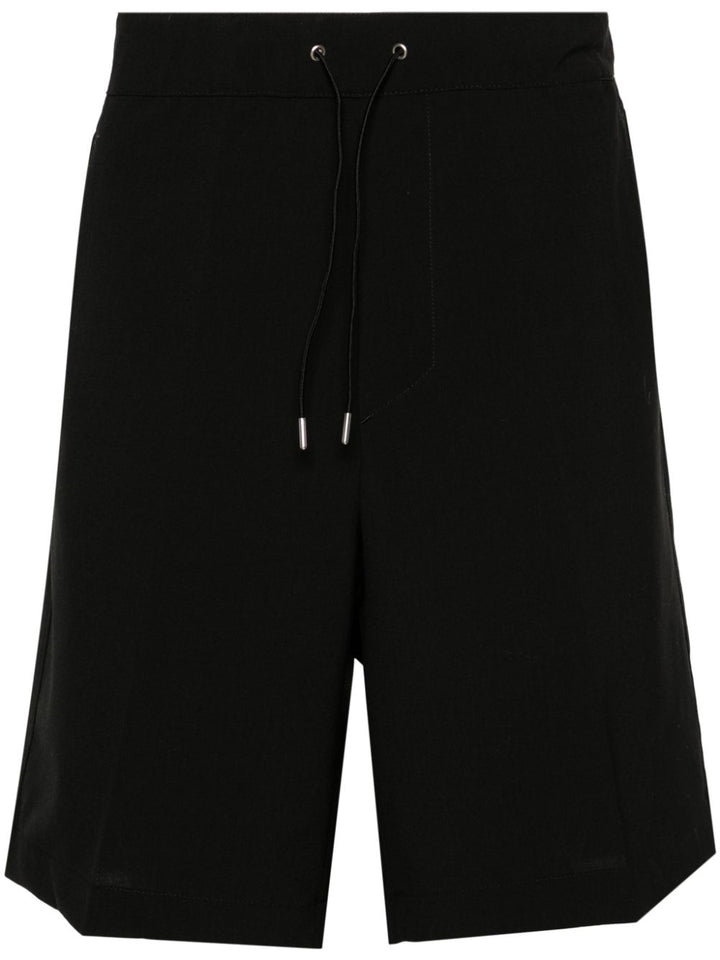 Black Bermuda shorts