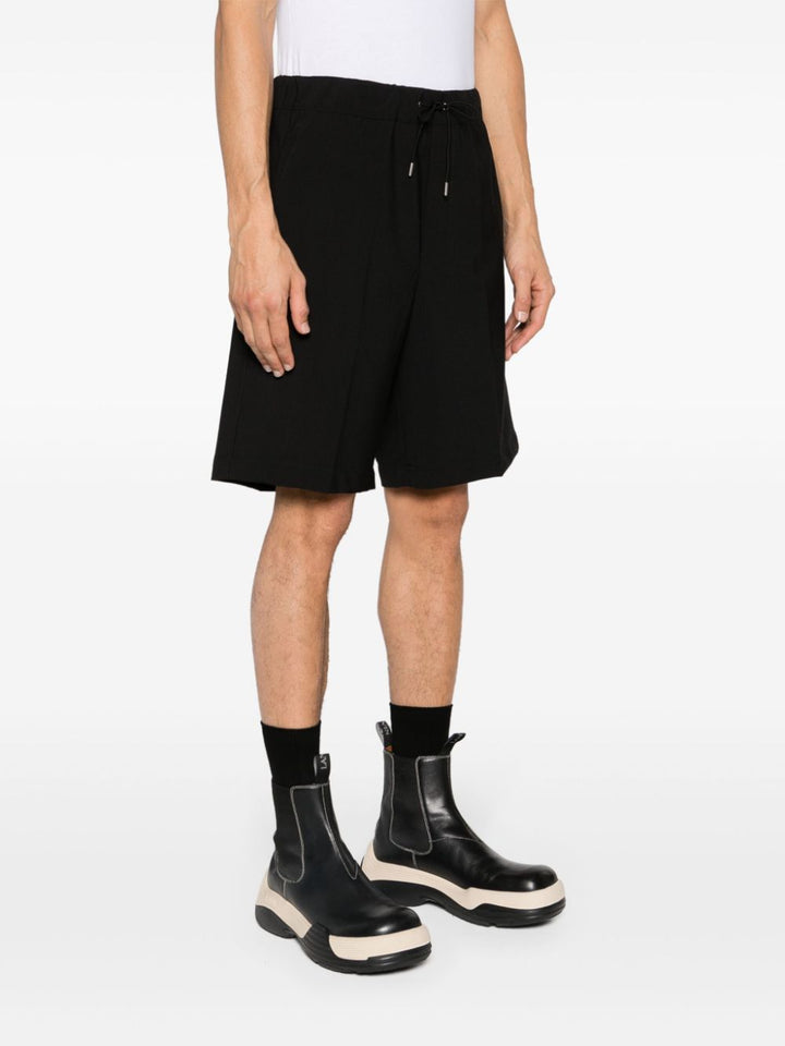 Black Bermuda shorts