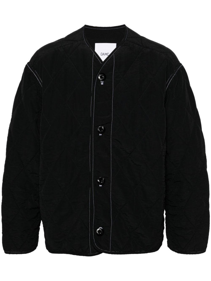 Black button down jacket