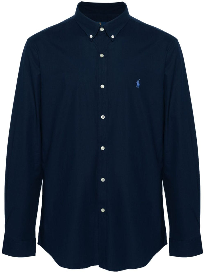 Camicia bottondown blu