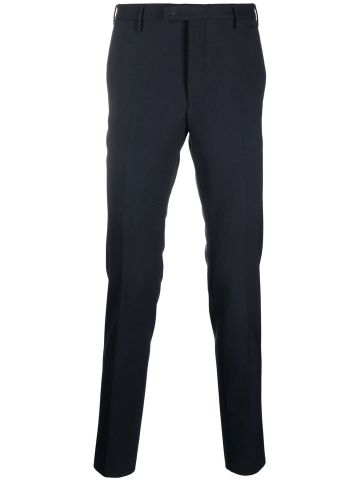 Navy blue skinny trousers