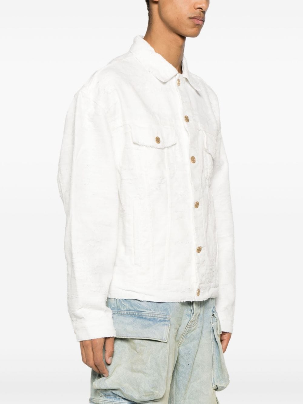 White cotton jacket