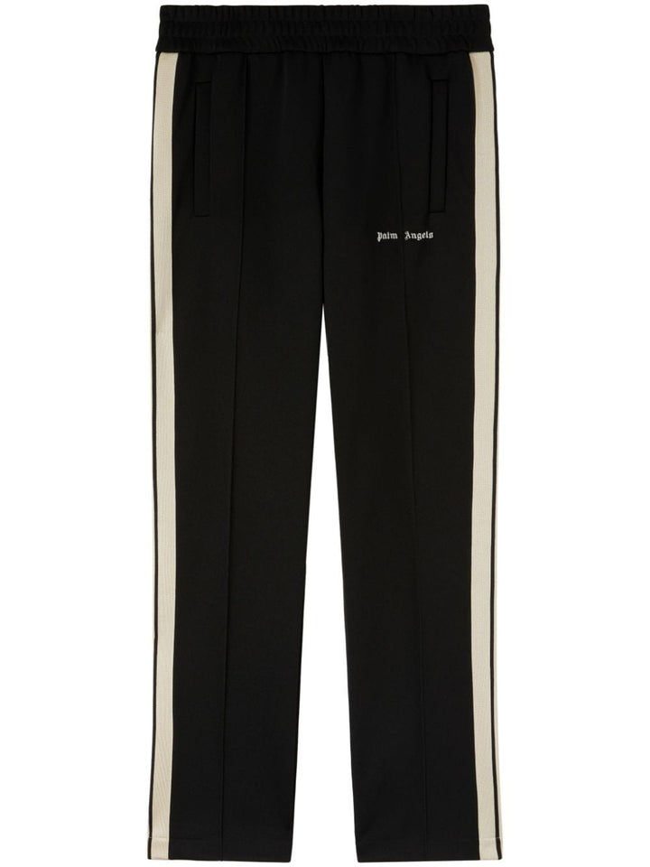 Pantalon de survêtement classique noir à logo