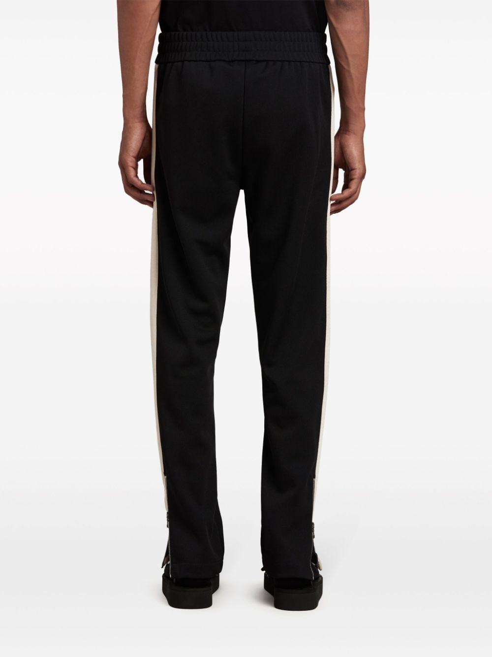 Black classic logo track trousers