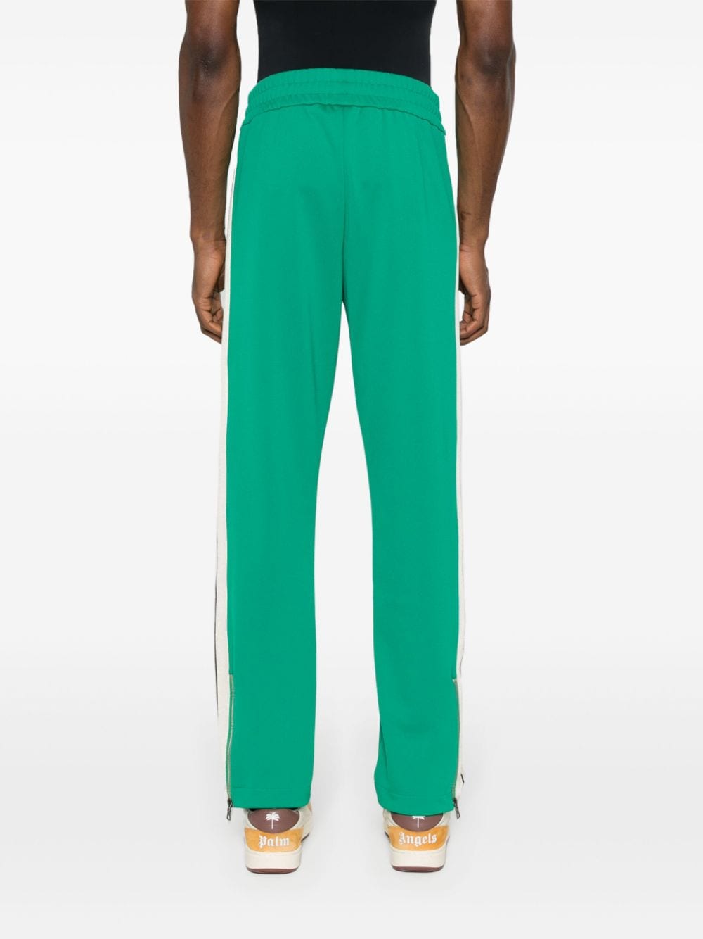 Green classic logo track trousers