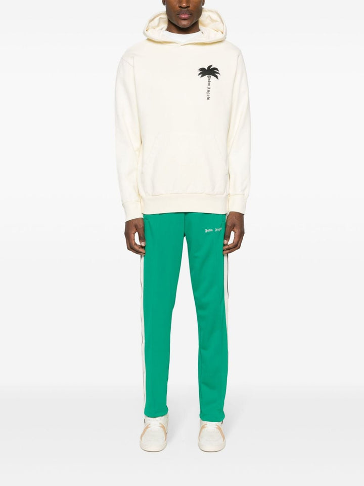 Green classic logo track trousers