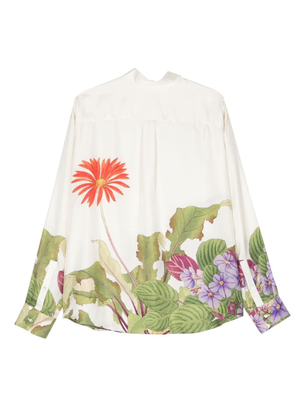 Aloe shirt with flowers