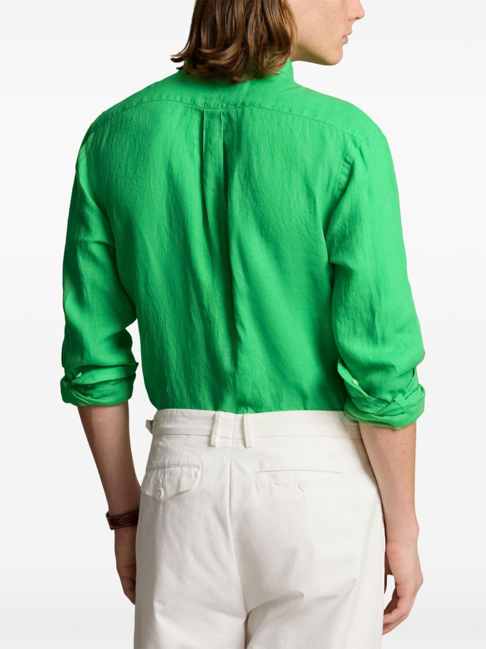 Camicia verde bottondown