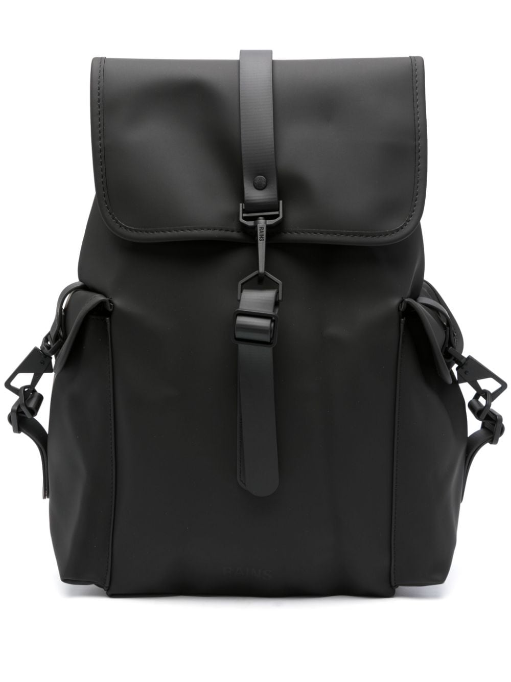 Black cargo backpack