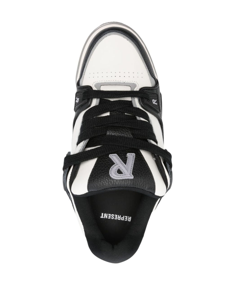 White and black Studio sneakers