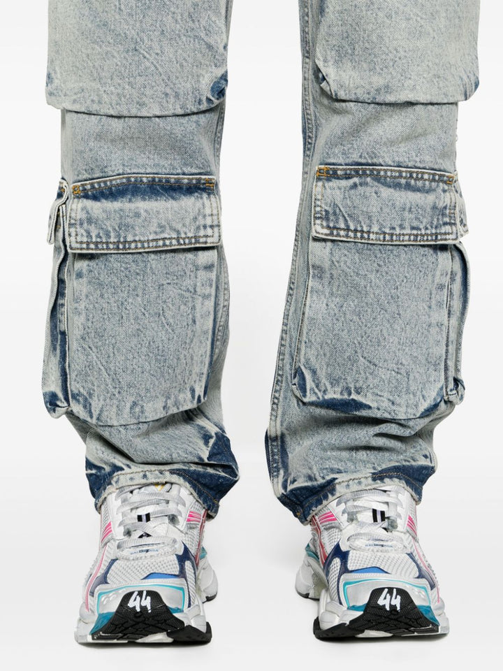 Pantalon cargo en jean