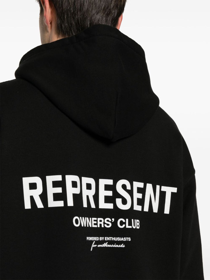 hoodie nera owners club