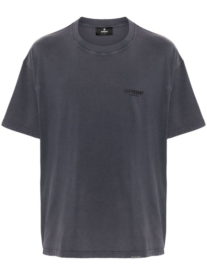 T-shirt oversize gris foncé
