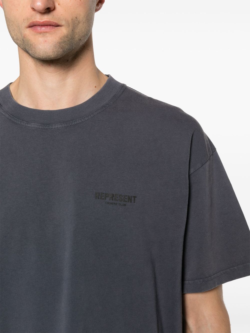 Dark gray oversized t-shirt