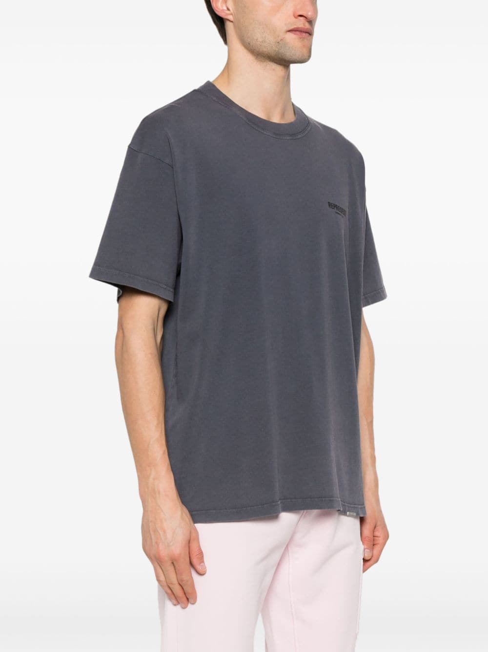 T-shirt oversize gris foncé