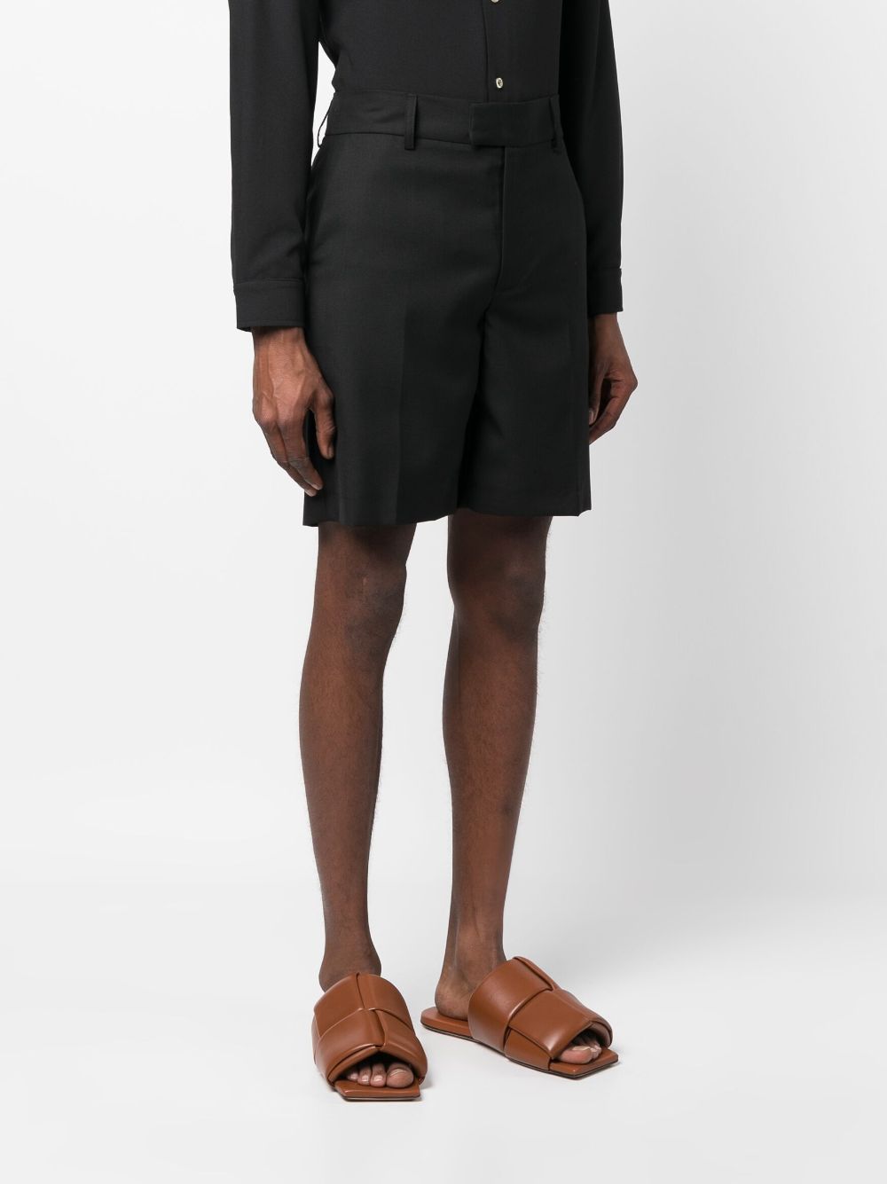 Bermuda tailleur noir
