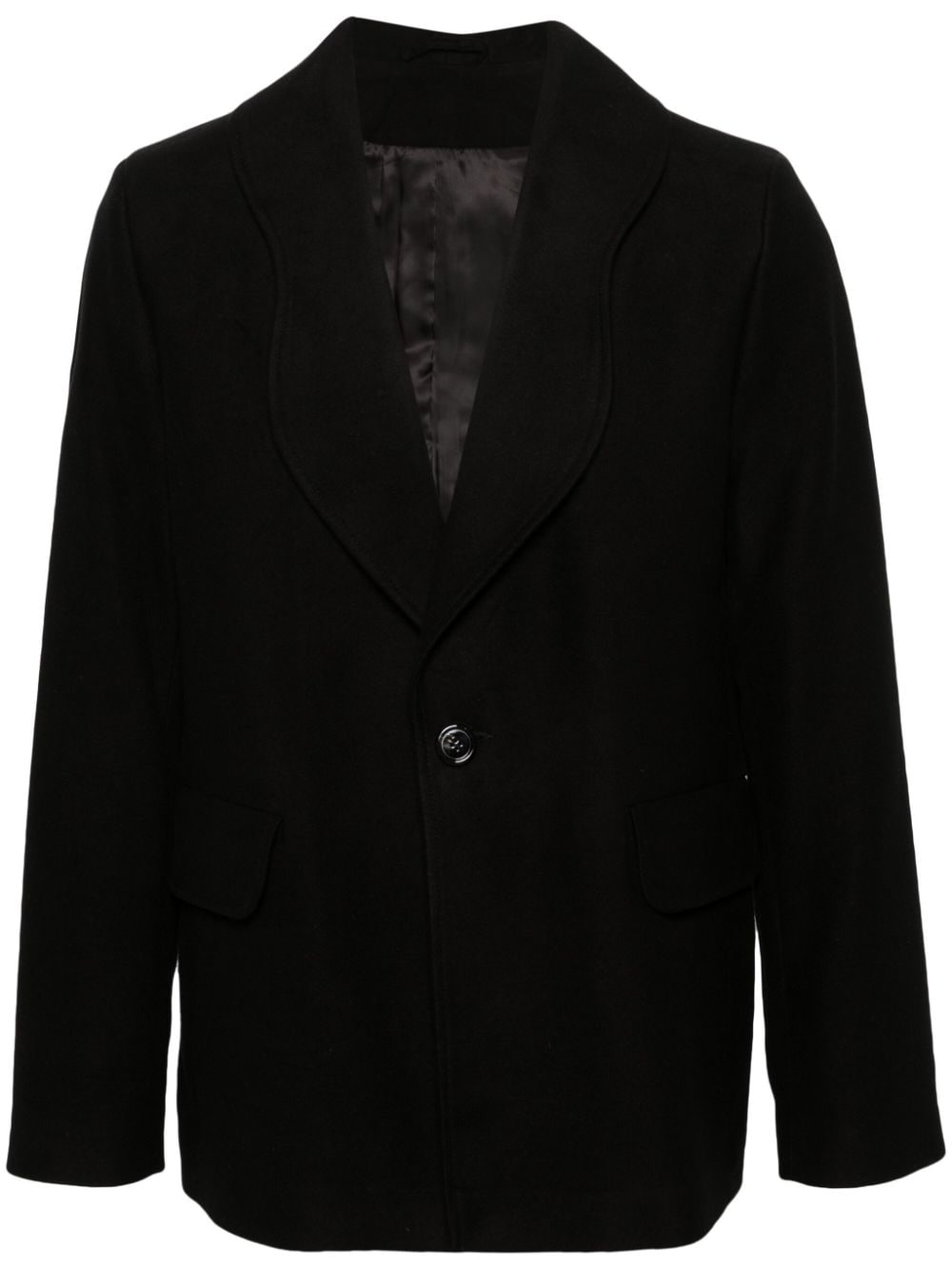 Black Peace Blazer