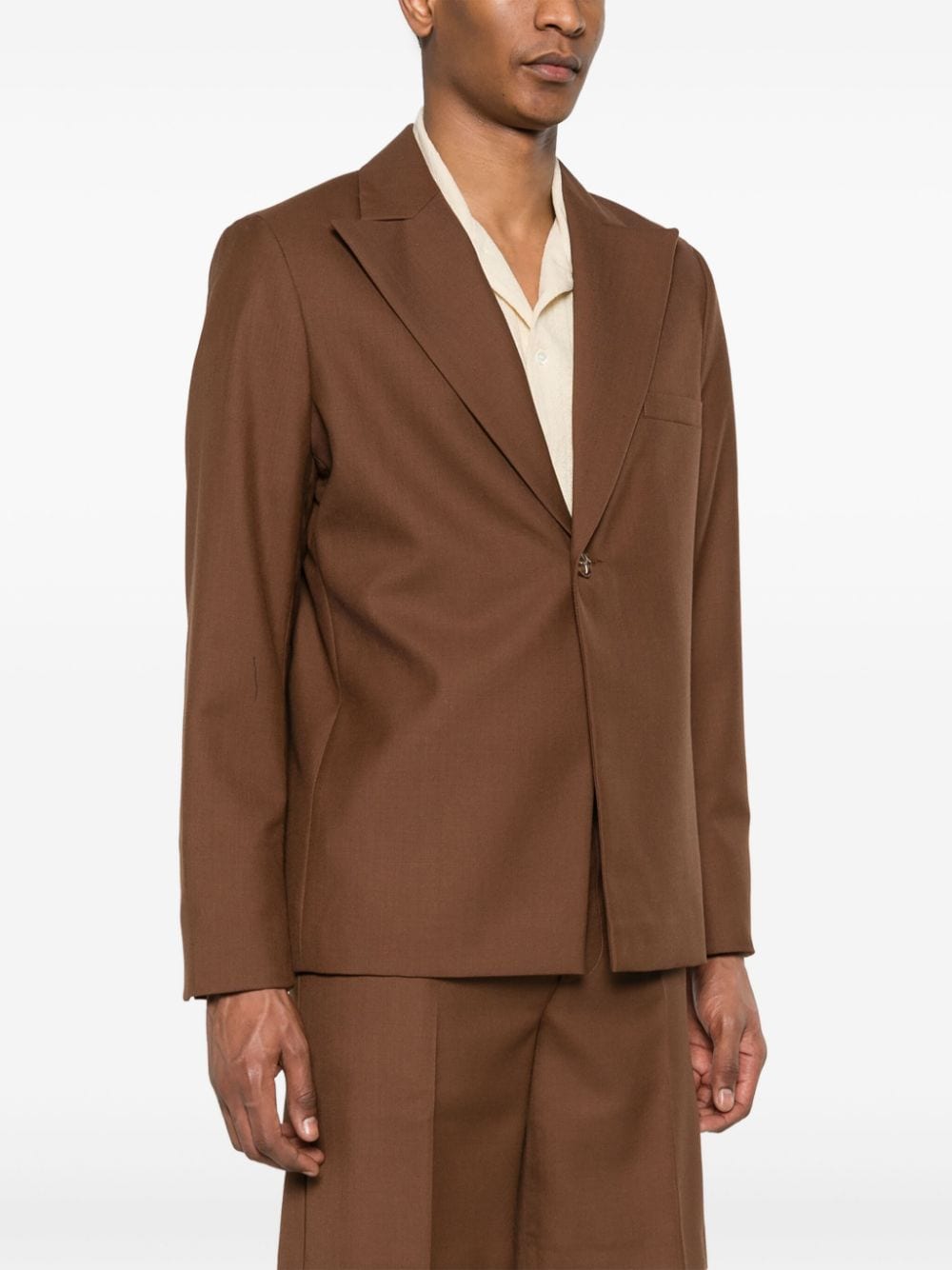 Brown blazer