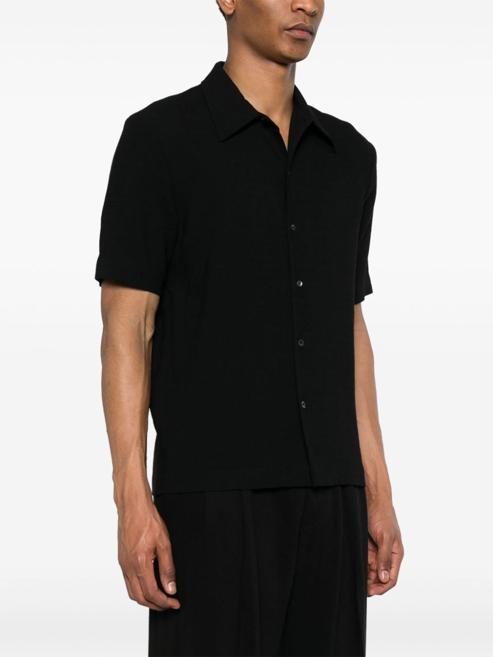 Black short sleeve shirt