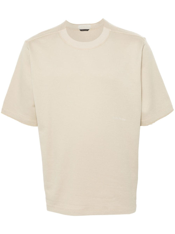 T-shirt oversize beige