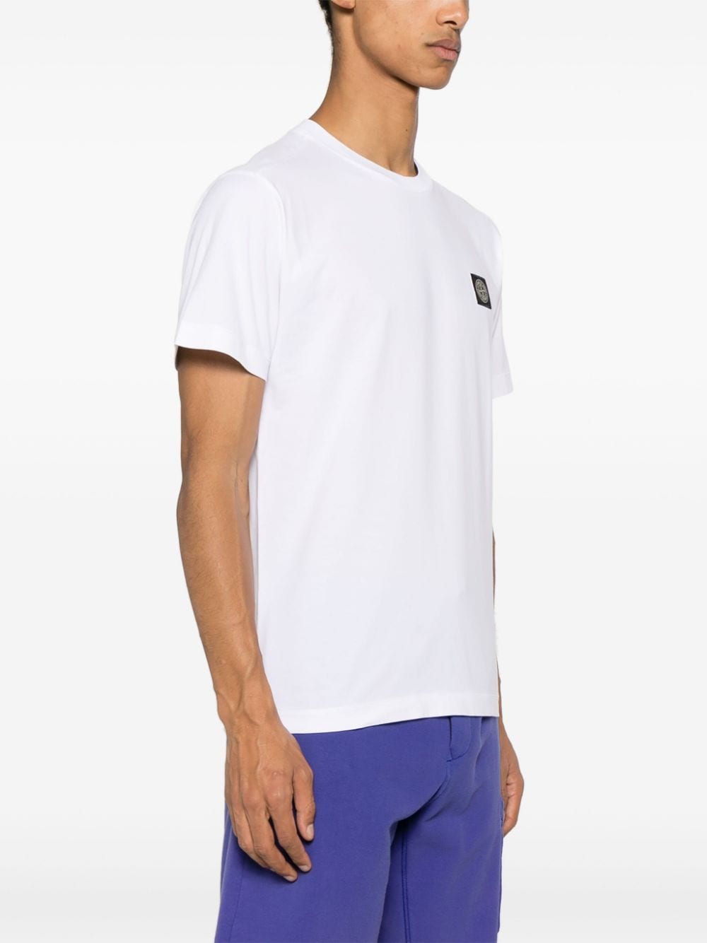 White logopatch T-shirt