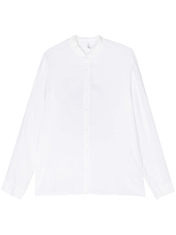 Camicia bianca in lino