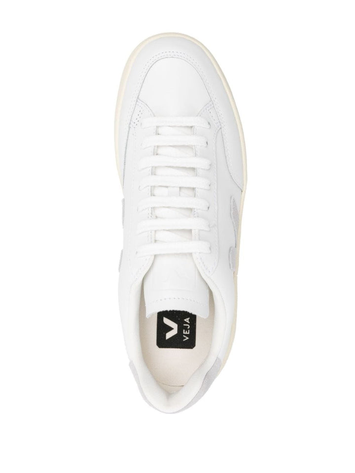 Sneaker Urca blanche avec logo gris