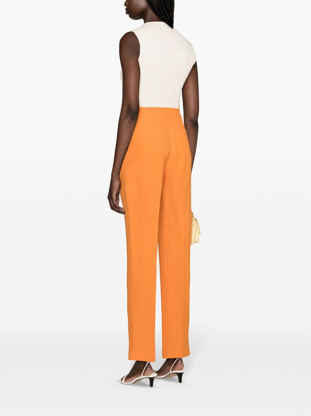 Sanzio straight high-waisted trousers