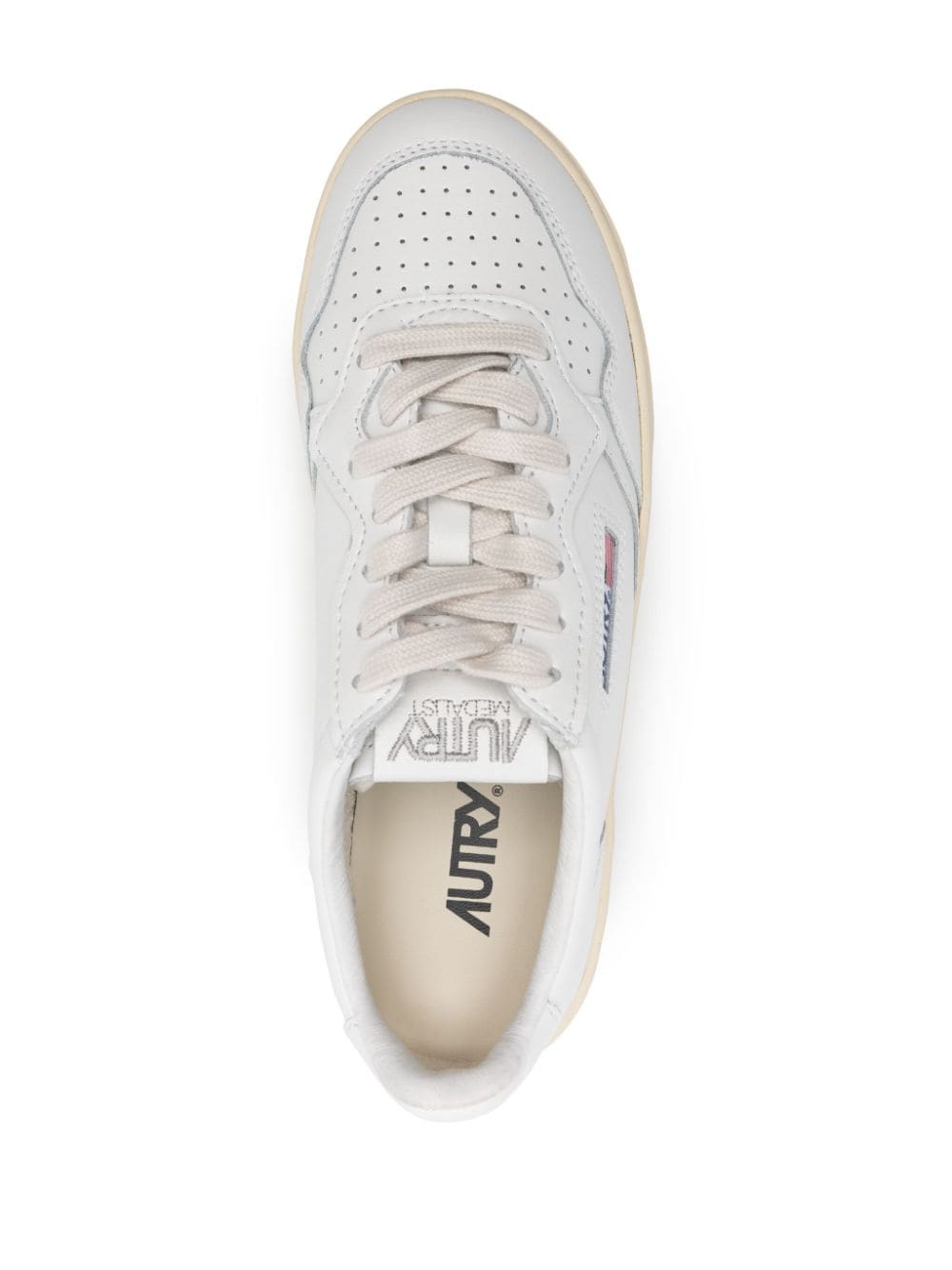Medalist sneakers with raised sole