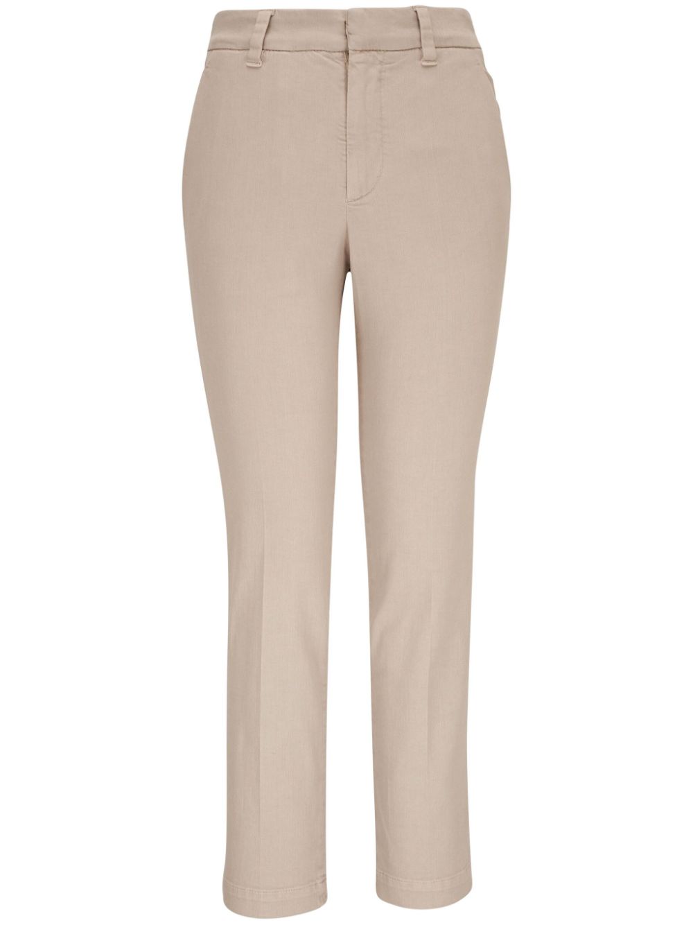 Tapered trousers with decoration