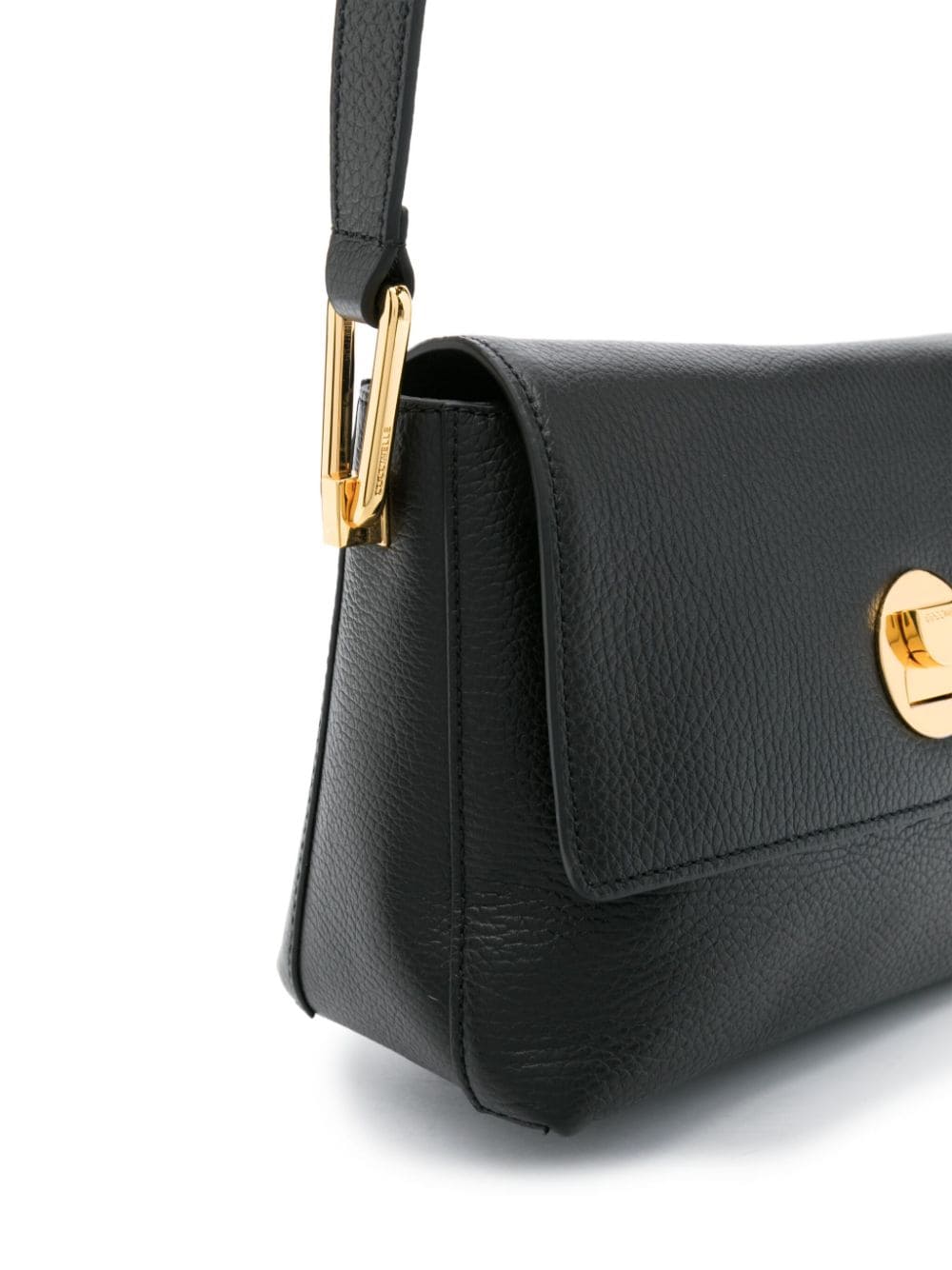 Leather shoulder bag