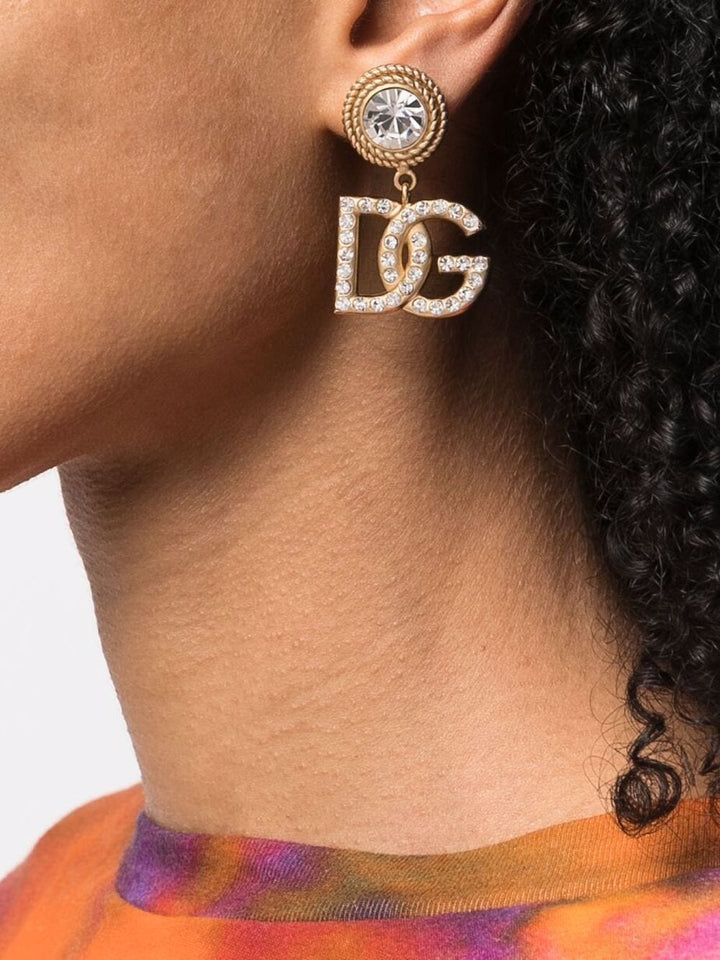 Boucles d'oreilles pendantes DG