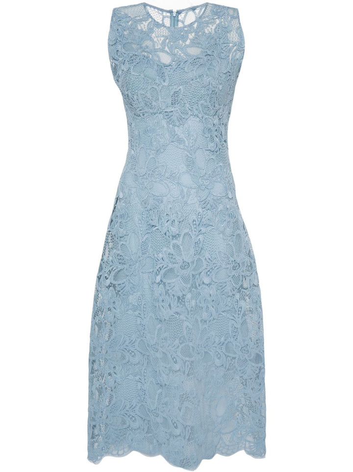 Lace midi dress